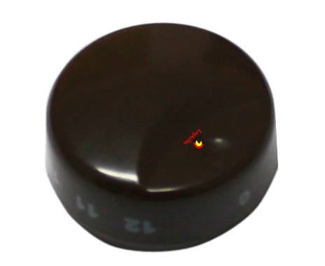 MANDO VITROCERAMICA TEKA MARRON 6 POSICIONES