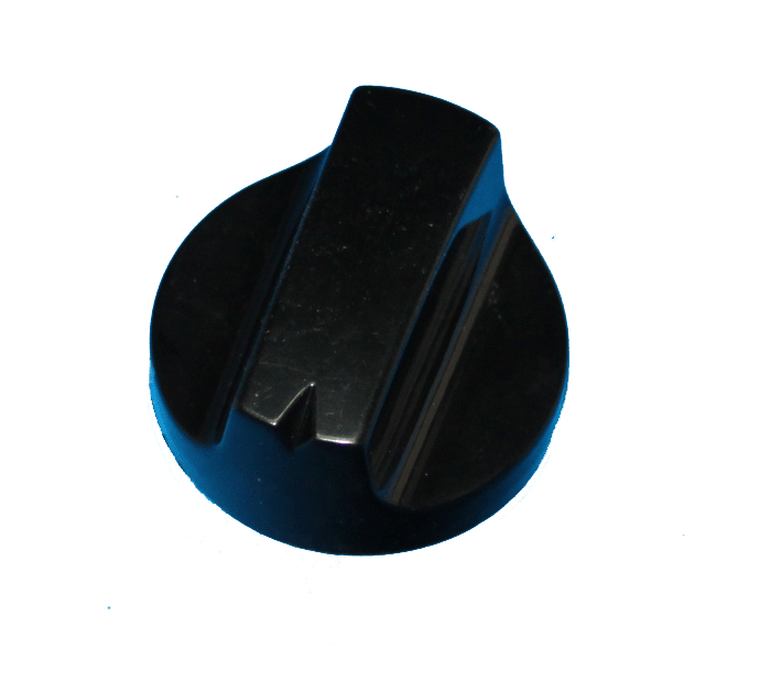 MANDO PARA ENCIMERA TEKA, COLOR NEGRO, CON EJE LAR