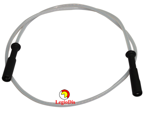 CABLE TEFLON (03) TER.04/04 L.500MM. CON CAPUCHONE