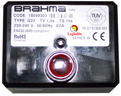 G 22 S10 TW1,5 TS10 BRAHMA CENTRALITA