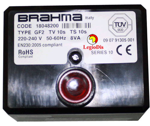 GF2 S10 TW10 TS10 / GF 2/07 BRAHMA CENTRALITA