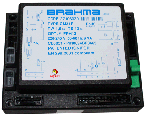 CM 31F TW1,5 TS10 GAS IMMERGAS EUROFLAT BRAHMA CEN
