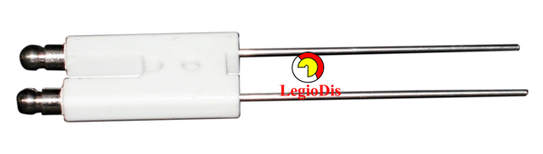 ELECTRODO DOBLE 25X43 / 2X70 / 6.35X11MM.