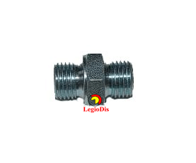 RACOR   1/4'M CONICO X 1/4'M  PLANO SW