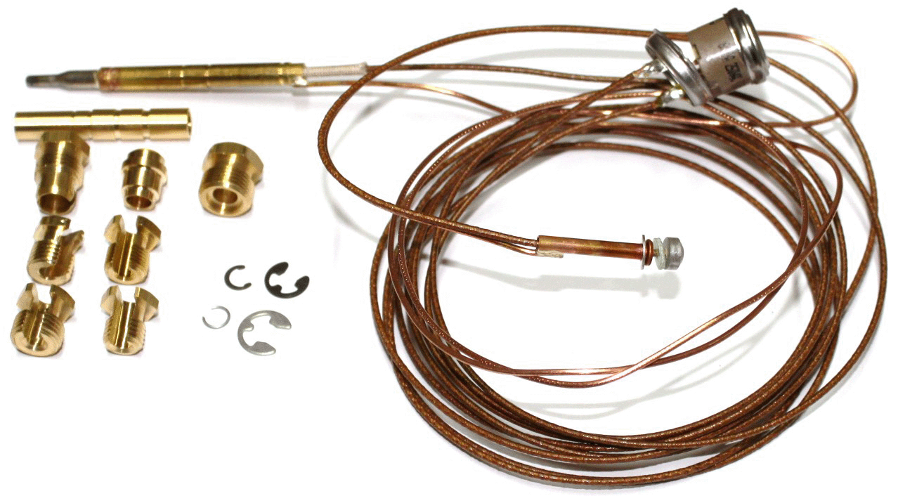TERMOPAR UNIVERSAL 900mm C/TERMOSTATO  n