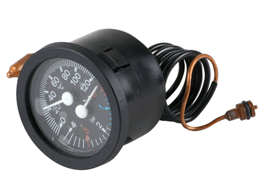 TERMOHIDRO. DIAM.52  0º-120ºC / 0-4 BA  