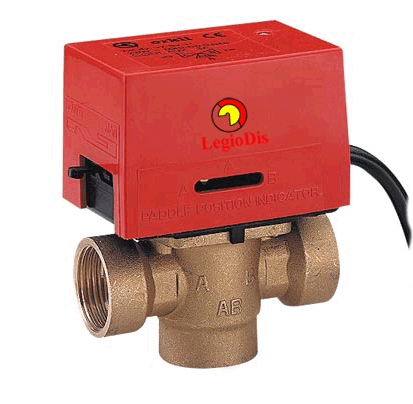 VALVULA DE ZONA VZ3 1" HHH 220V VALVULA ORKLI 1860