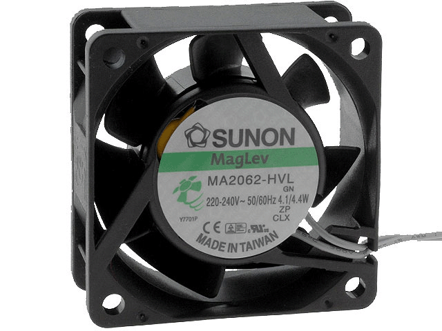 MOTOVENTILAD. AXIAL 120X120X40 C/ CABLES