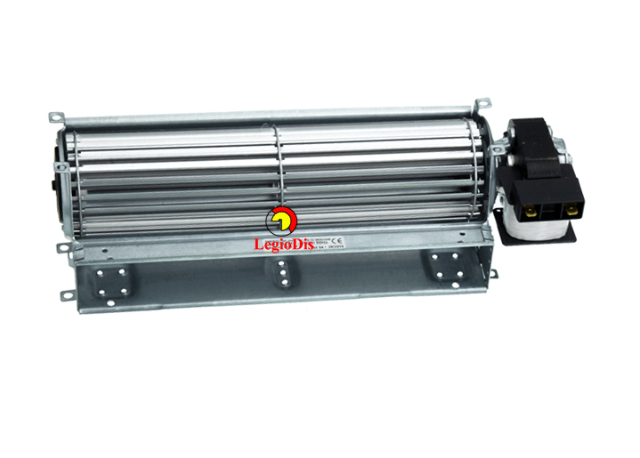 MOTO VENTILADOR TANGENCIAL DERECHO 240 MM. 22 W. 2