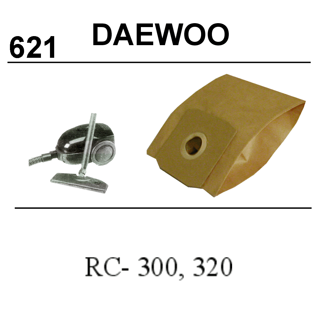 BOLSA SINTÉTICA PARA ASPIRADOR DAEWOO RC300, RC371