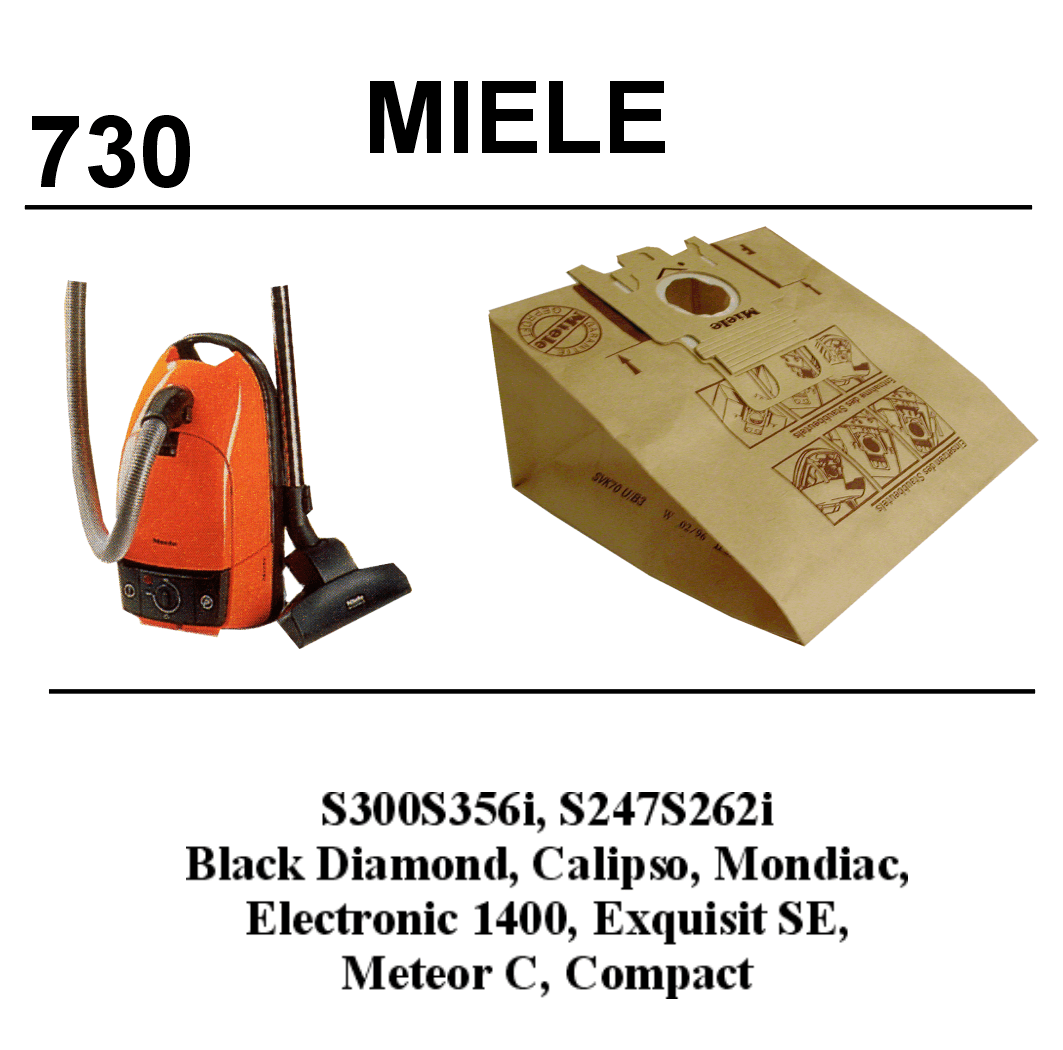 BOLSA SINTETICA (4) ASPIRADOR MIELE S-247 I-S 262
