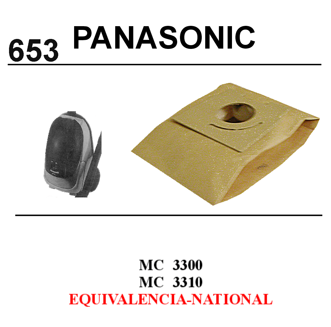SACO ASPIRA AS NAT PANASONIC SERIE MC-3300