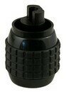 MANILLA GIRATORIA Ø 45MM EJE Ø 8X6,5MM NEGRO