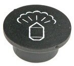 TAPA MANDO VAPOR NEGRO