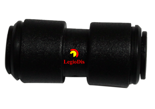 UNIÓN DOBLE TUBO D.6 X D.4MM