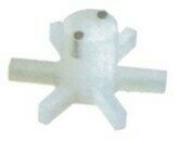 RUEDA DE ALETAS GICAR H 15MM D1 0 26,7MM D2 Ø 9,8M