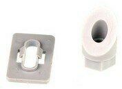 TOPE DE PUERTA JUEGO Ø 15MM H 24MM POS. DE MONTAJE