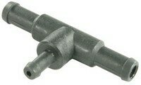 PIEZA T PLÁSTICO TUBO Ø 12-6-12MM 3 VÍAS TUBO Ø 12