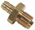 RACOR PRESION LARGO INOX 3/8 010MM