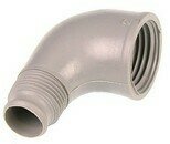 RACOR CODO PLÁSTICO ROSCADO 1/2 GAS LB