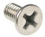 TORNILLO DE CABEZA AVELLANADA M4 L 10MM INOX DIN 9