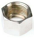 TUERCA 3/8" HEMBRA BRAZO ACLARADO INOX LB