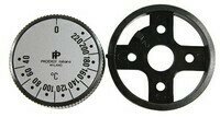 MANDO NEGRO Ø 41 MM 0-210°C