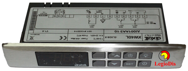 TERMOSTATO DIGITAL 3 RELES 230V XW40L-5L0D8-X
