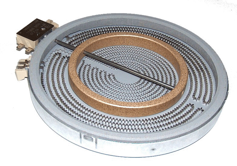 PLACA RADIANTE PARA VITROCERAMICA, 2100/700W, DIAM