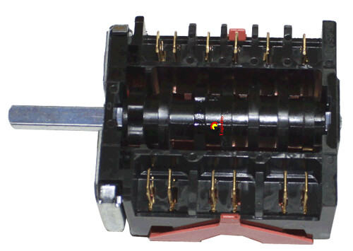 CONMUTADOR HORNO CANDY FST100X; 41003026.VÁLIDO PA