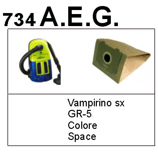 SACOS ASPIRA.AS AEG VAMPYRINO