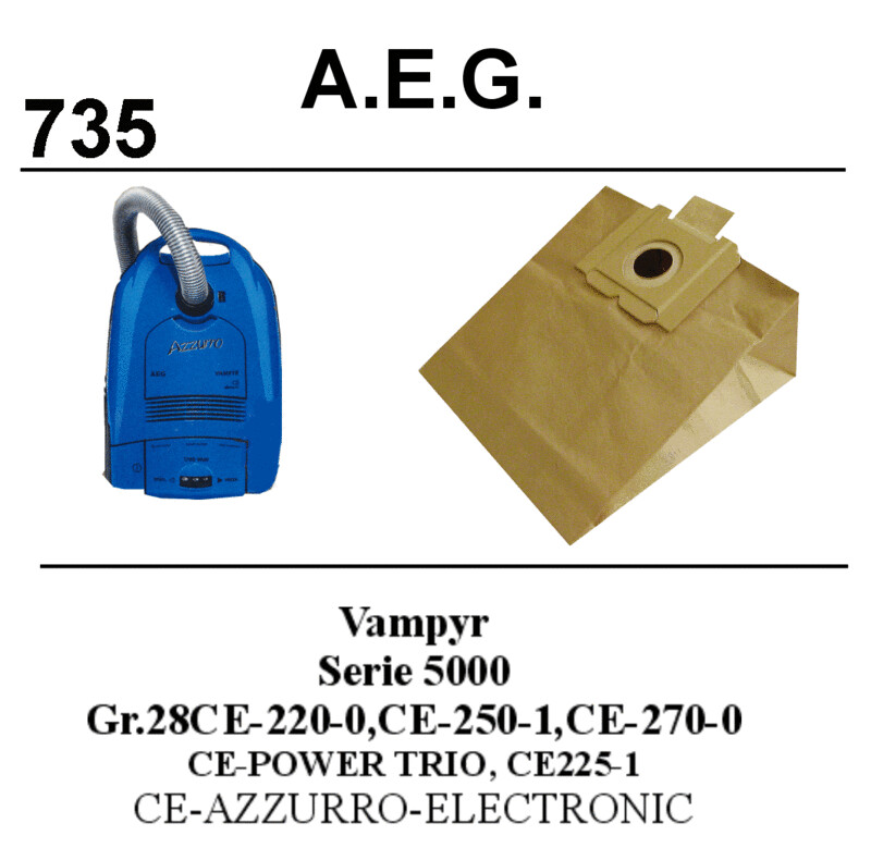 SACO ASPIRA.AS AEG SERIE 5000
