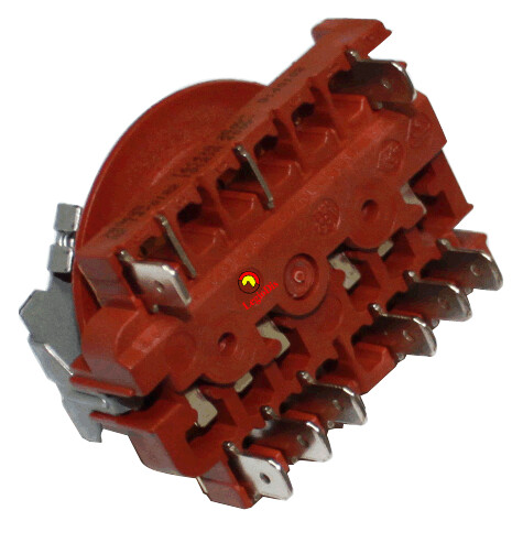 SELECTOR HORNO ELÉCTRICO 78062502. 8 POS. CON PILO