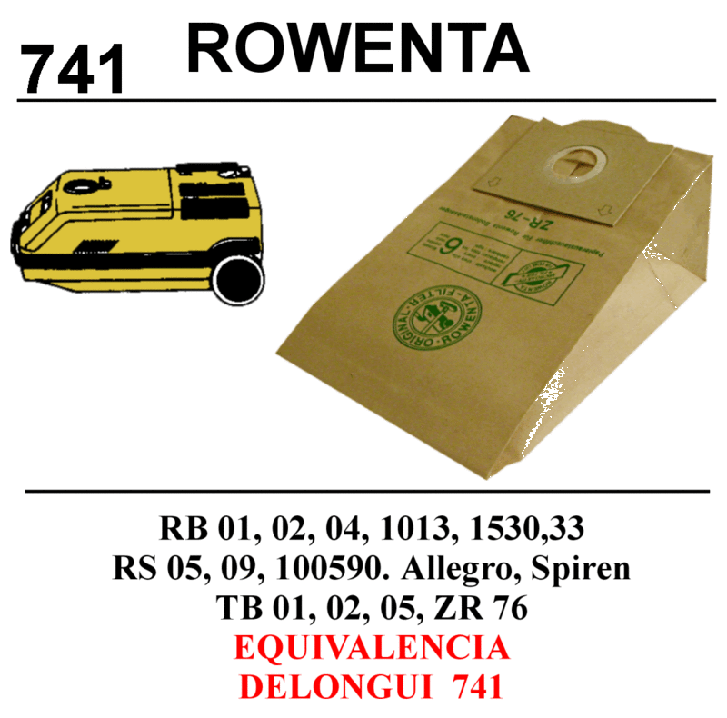 XTREME BOLSAS ROWENTA RB01,11 ZR76
