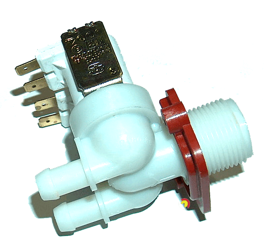 ELECTROVÁLVULA UNIVERSAL PARA LAVADORA, 2 VÍAS, 12