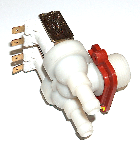 ELECTROVÁLVULA UNIVERSAL PARA LAVADORA, 2 VÍAS, 90