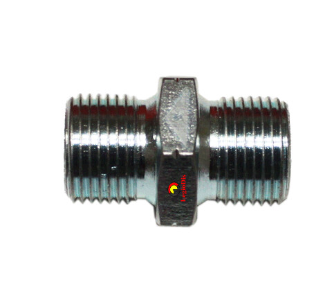 RACOR 3/8"M X 3/8"M CONICOS
