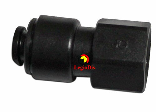 RACOR RECTO 1/4H 8mm
