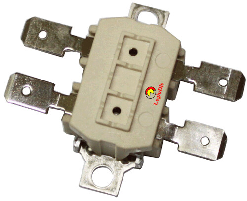 TERMOSTATO DOBLE - TERMOFUSIBLE CERAMICO 180º-260º