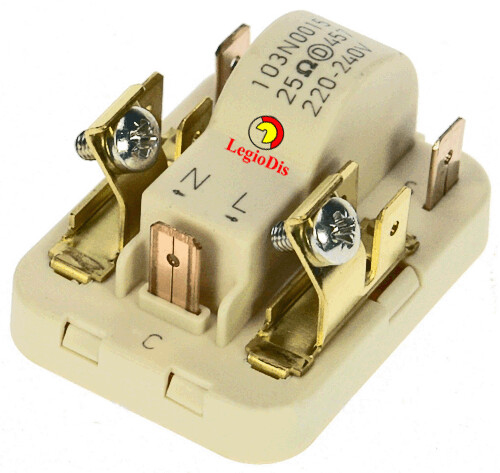 RELÉ COMPRESOR DANFOSS 103N0002 DE 1/3 A 1/2 CV.