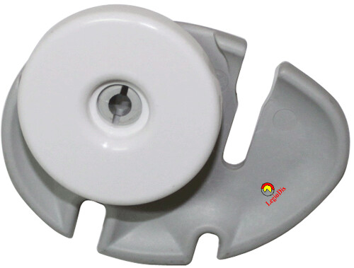 KIT RUEDA CESTO GRIS, DERECHA PARA LAVAVAJILLAS DE