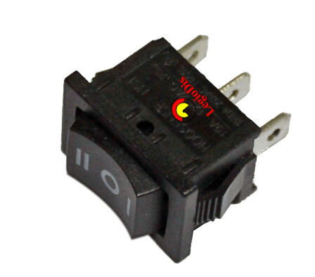 CONMUTADOR CENTRAL CON 3 MINI FASTON .