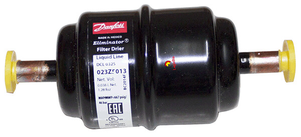 FILTRO DES. DANFOSS SOLDAR 1/4" / 1/4" DCL 032S