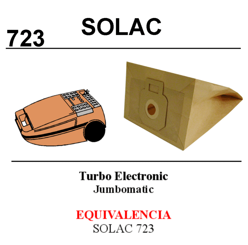 SACOS ASPIRAD. SOL SOLAC 922,926-MONIX T.E.