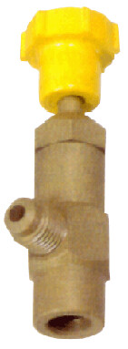LLAVE DE SERVICIO ENVASE DESECHABLE DE GAS FRIGORI