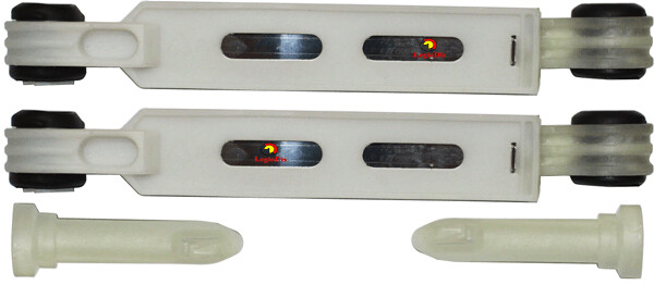 KIT (2) AMORTIGUADORES PARA LAVADORA BOSCH MAXX; 6