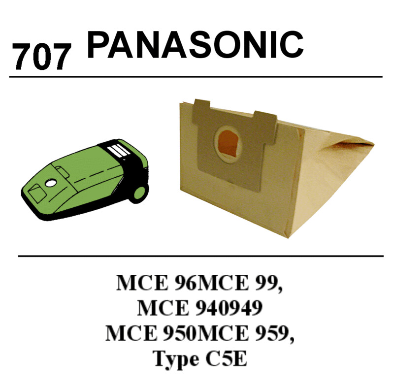 SACOS ASPIRA.AS PAN PANASONIC