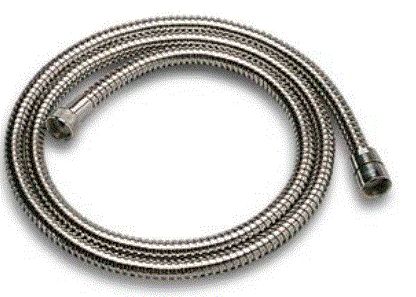 TUBO DUCHA METALICO DE 170 CM. CON TUERCA CÓNICA.