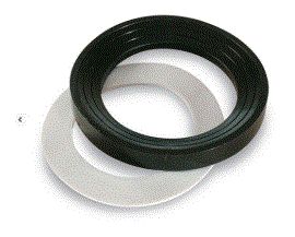 JUNTA BLANCA REPUESTO CAZOLETA PLANA DE 70 MM Ø.