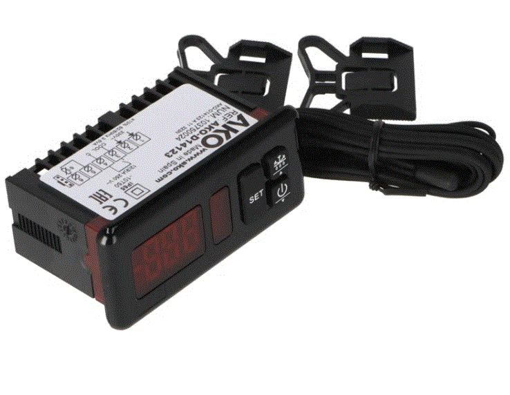 CONTROLADOR DIGITAL AKO-D14123 1 RELE/1 SONDA NTC CONTROLADOR DIGITAL AKO-D14123 1 RELE/1 SONDA NTC